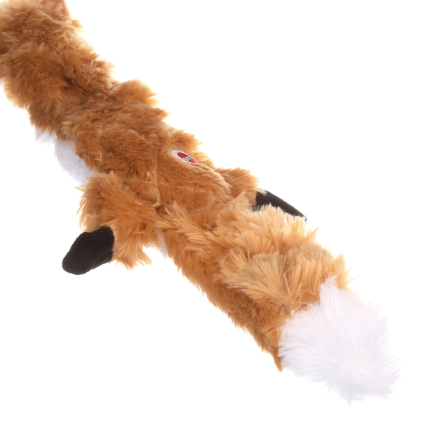 Skinneeez Extreme Quilted Plush Fox Dog Toy, 14"