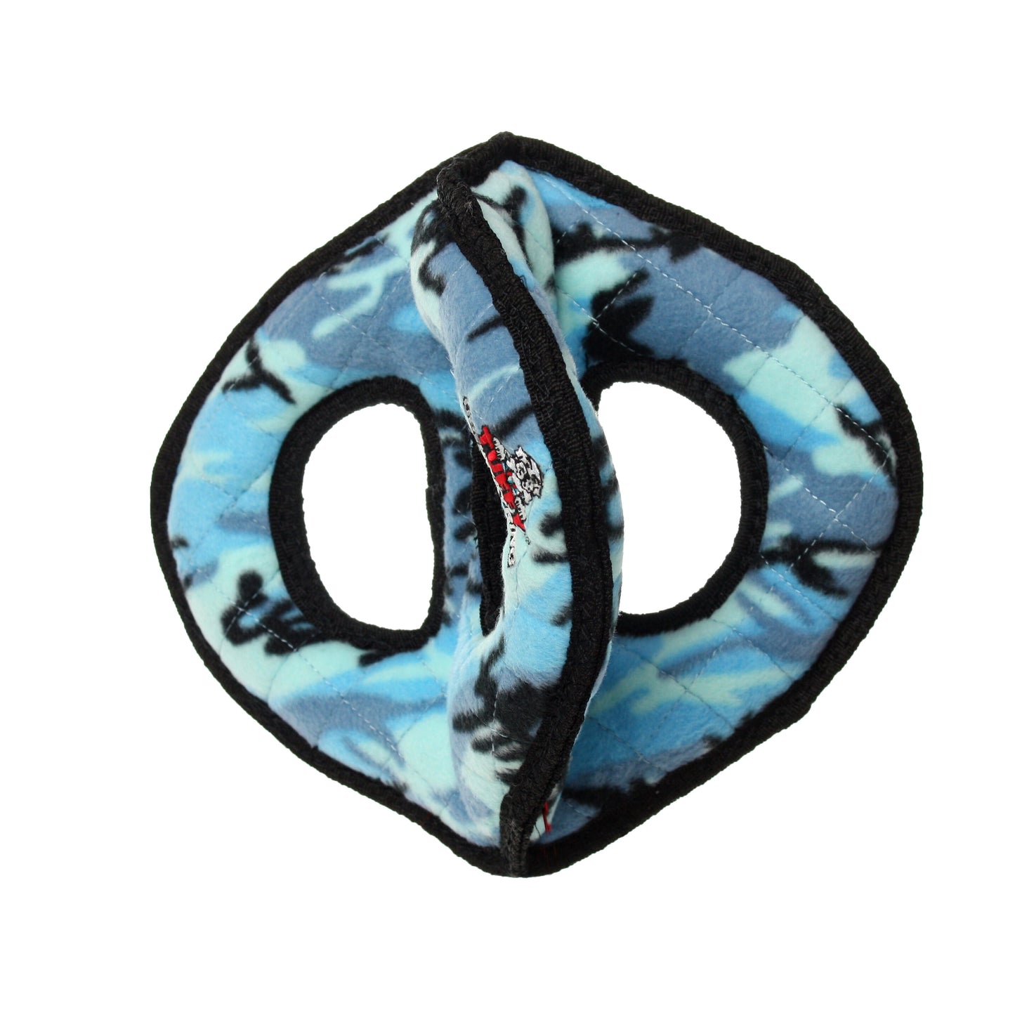 Tuffy Ultimate 3Wayring Camo Blue, Durable Squeaky Dog Toy