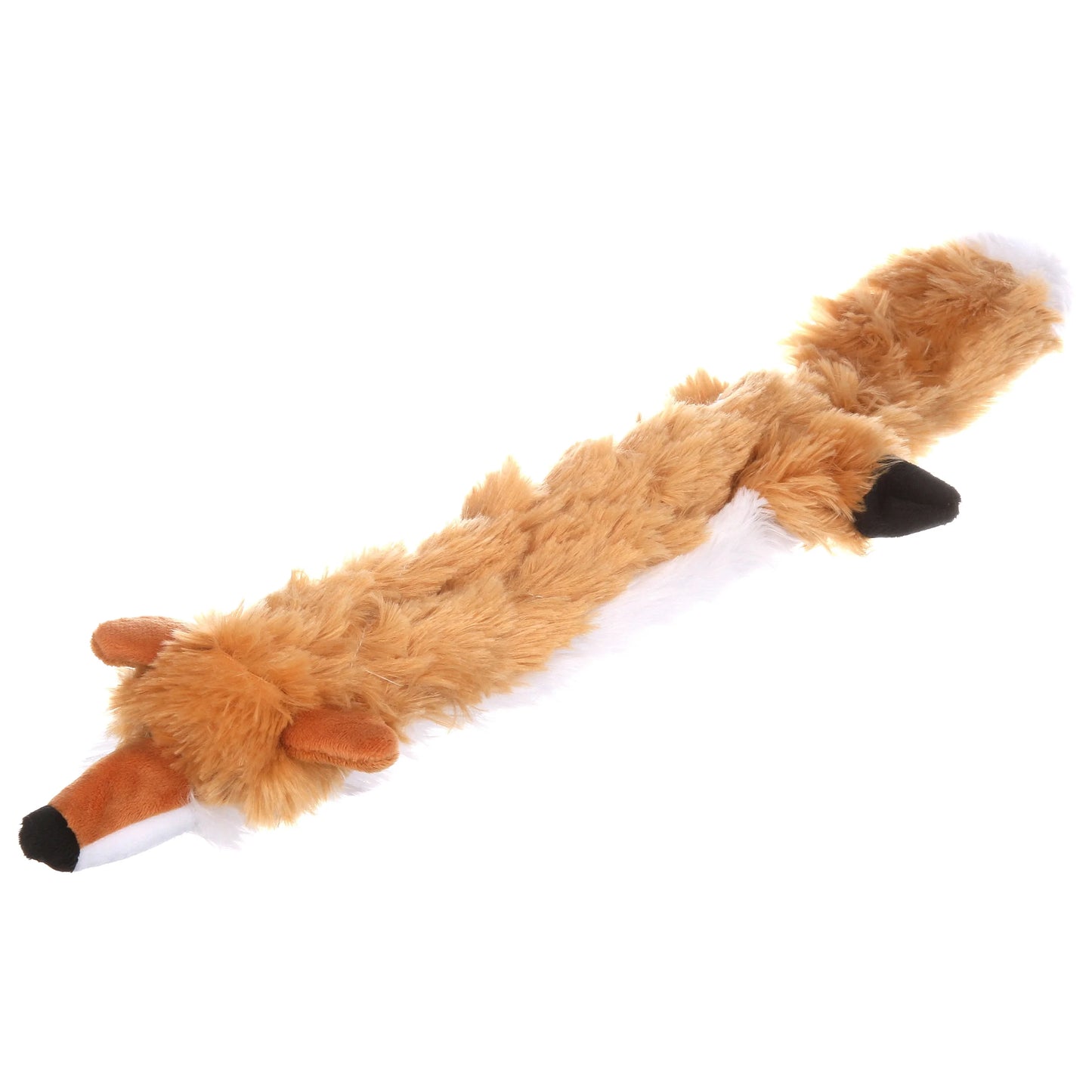 Skinneeez Extreme Quilted Plush Fox Dog Toy, 14"