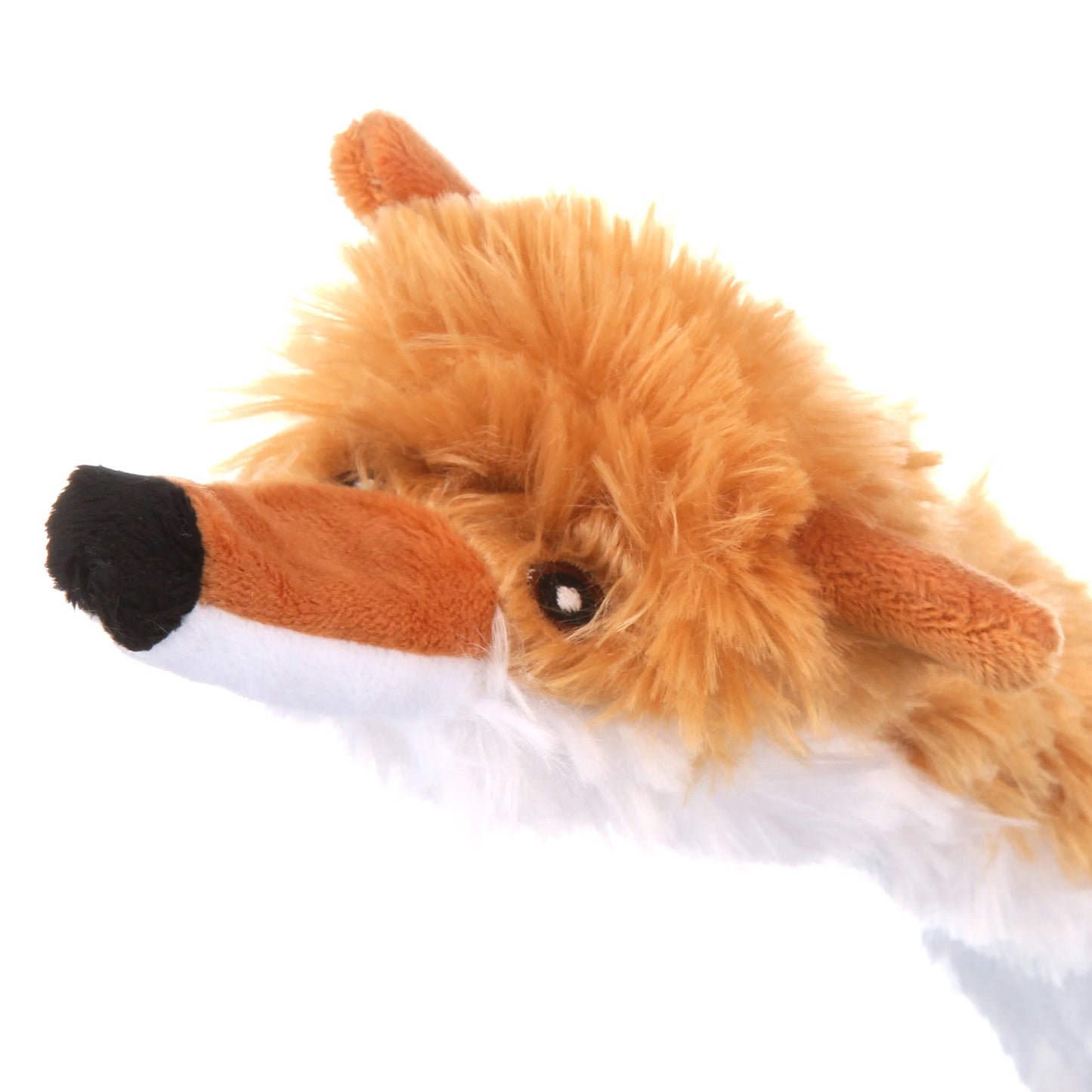 Skinneeez Extreme Quilted Plush Fox Dog Toy, 14"