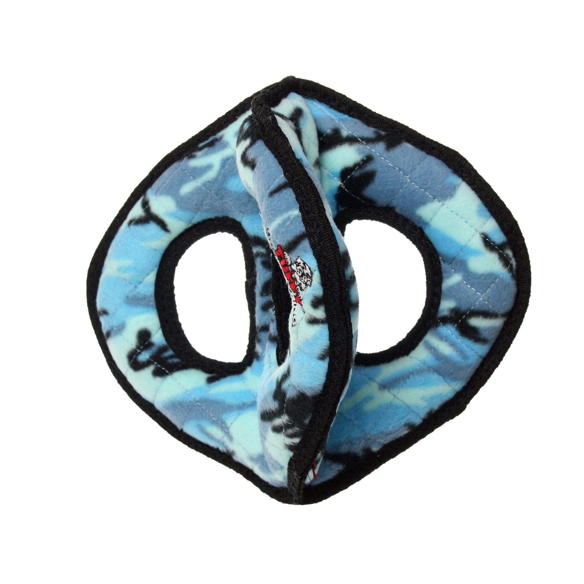 Tuffy Ultimate 3Wayring Camo Blue, Durable Squeaky Dog Toy