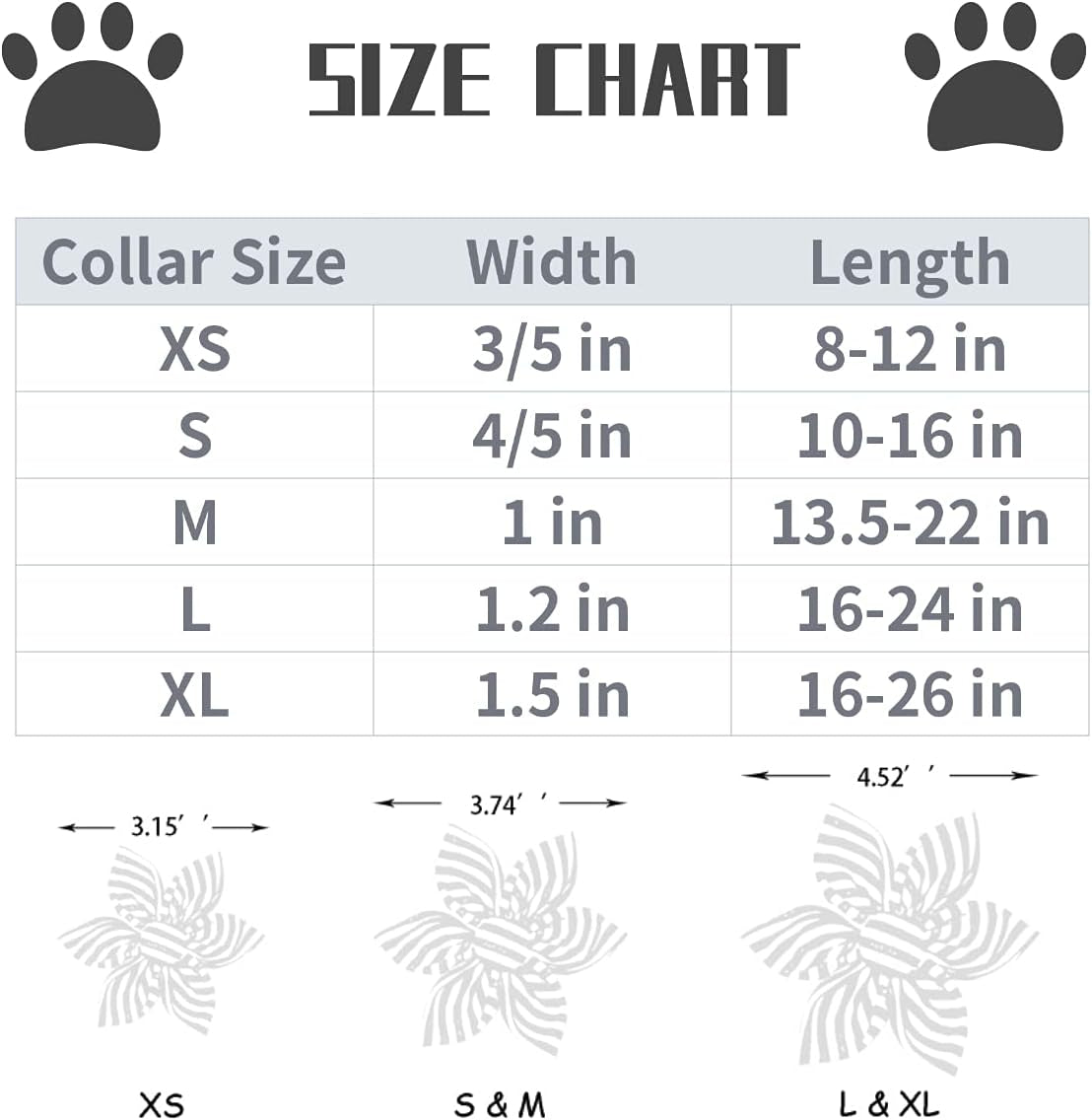 Dog Collar with Flower, Soft and Comfortable, Adjustable Collar for Medium Dogs Girl, Neck 13.5-22 Inches