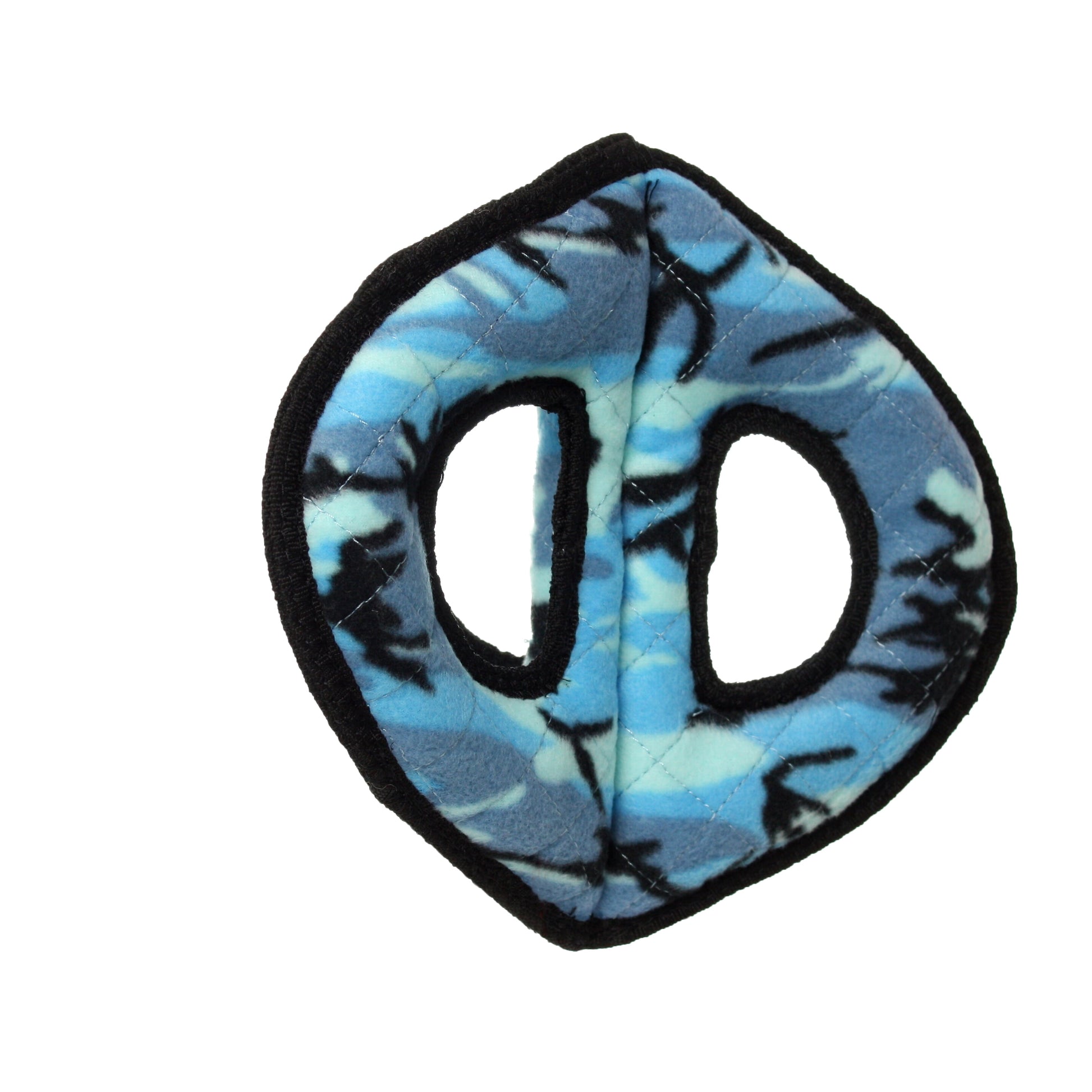 Tuffy Ultimate 3Wayring Camo Blue, Durable Squeaky Dog Toy