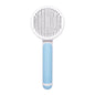 New Pet Cat Brush Hot Selling Hand-Held Steel Wire Self-Cleaning Comb Looper for Hair Removal