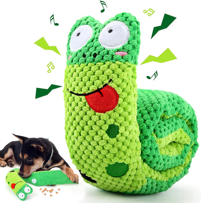 Squeak Dog Toys Stress Release Game for Boredom, Dog Puzzle Toy IQ Training, Dog Snuffle Toys Foraging Instinct Training Suitable for Small Medium and Large Dogs