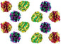 Original Mylar Crinkle Balls Cat Toys - 12 Pack