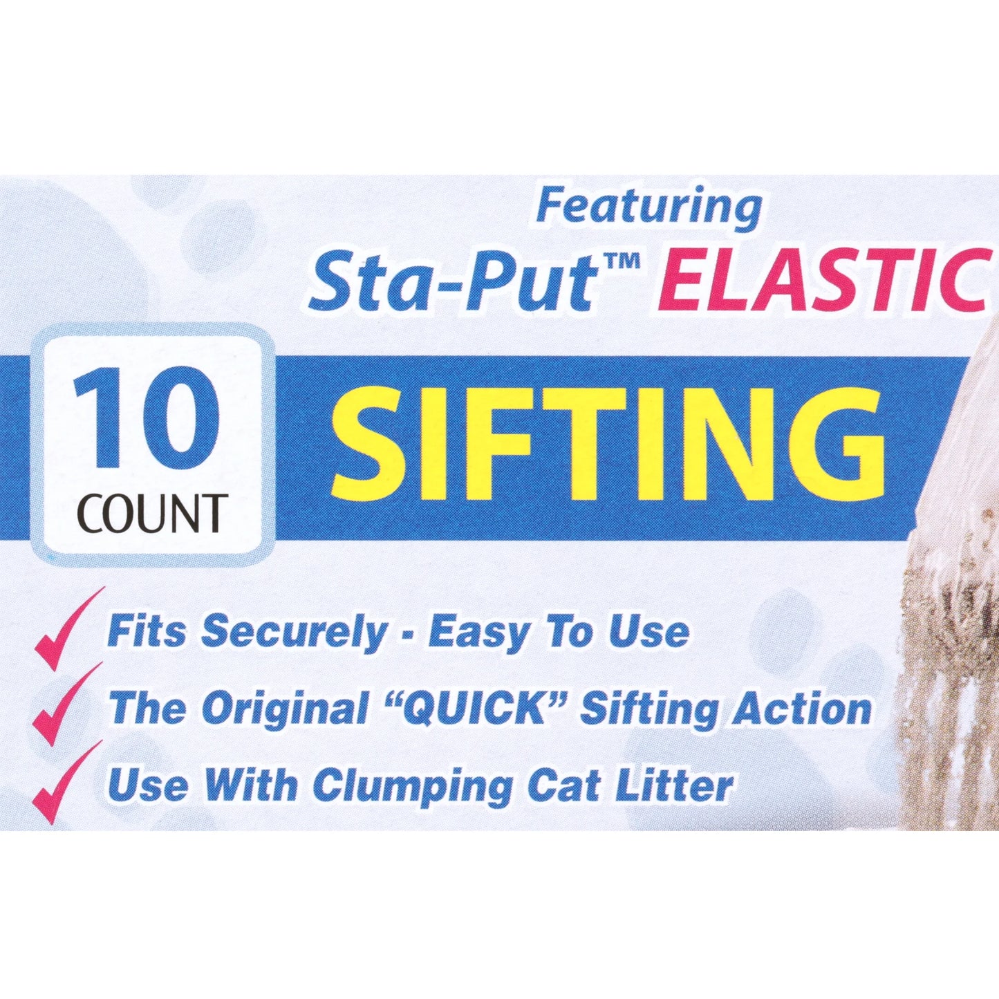 Alfa Pet Sifting Elastic Cat Pan Liners