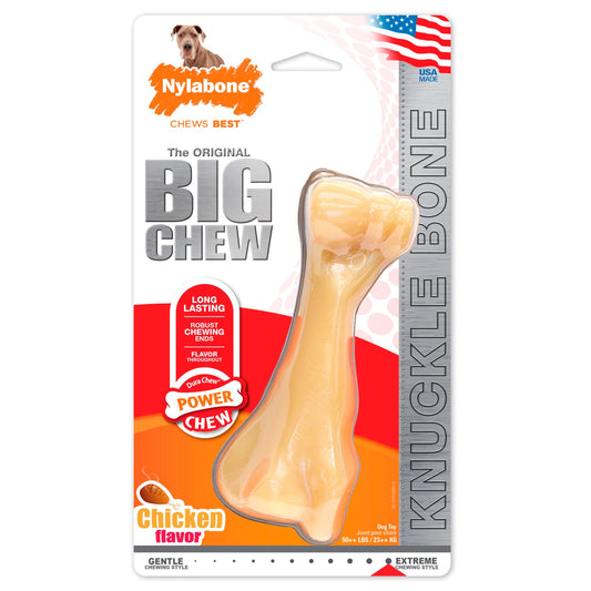 Beef Bone Power Chew Extra Durable Chew Toy for Big Dogs Chicken Flavor /Xx-Large/Monster - 50+ Lb