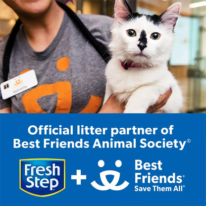 Fresh Step - Simply Unscented Litter - Clumping Cat Litter - 25Lbs