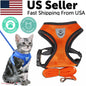 Cat Dog Pet Harness Adjustable Control Vest Dogs Reflective S M L XL Leash